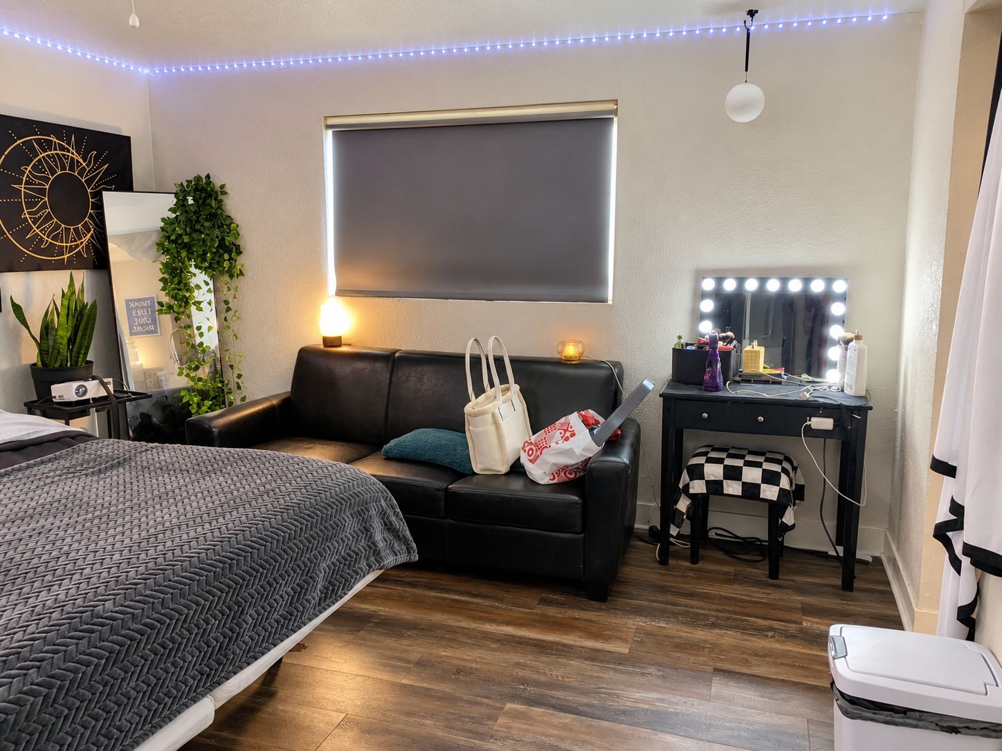 Another angle of a bedroom